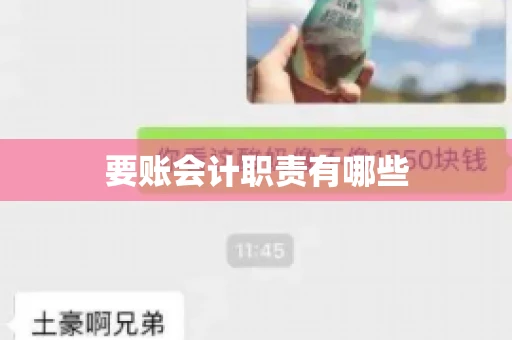 要账会计职责有哪些