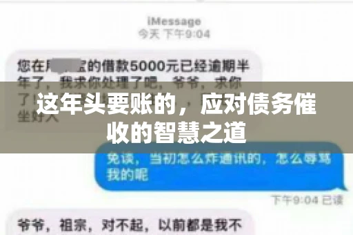 这年头要账的，应对债务催收的智慧之道